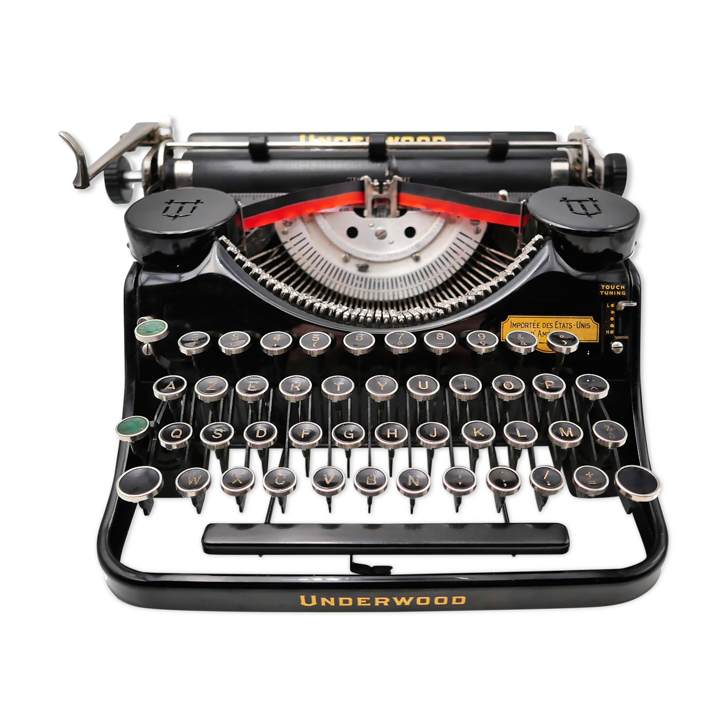 Underwood universal black typewriter revised ribbon new 1935