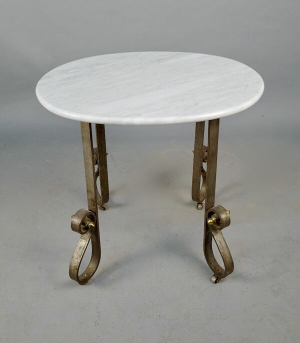 Desserte art deco dessus marbre
