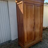 Solid cherry wood wardrobe