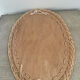 Wicker mirror