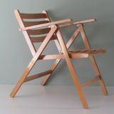 Vintage wood folding garden set.