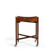 Table pliante à plateau de Mogens Lysell, Danemark, années 1960