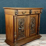 Renaissance lounge buffet in blond walnut