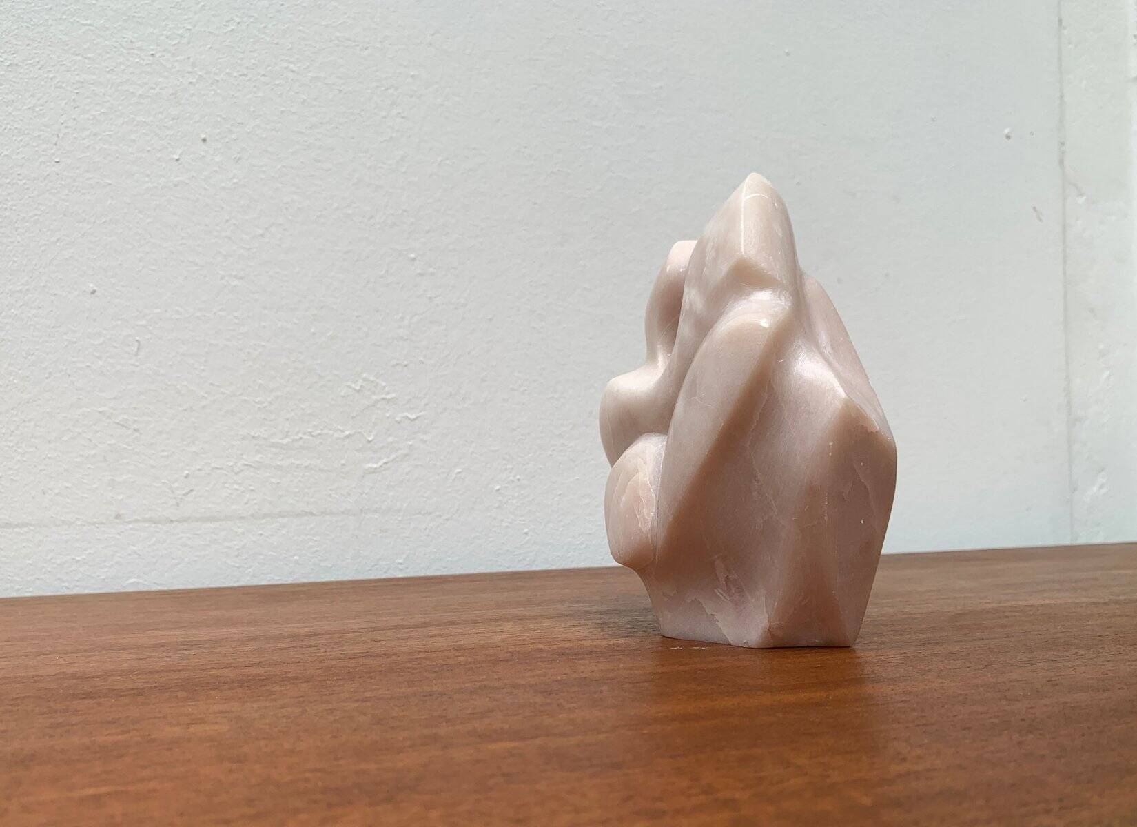 Vintage postmodern stone sculpture