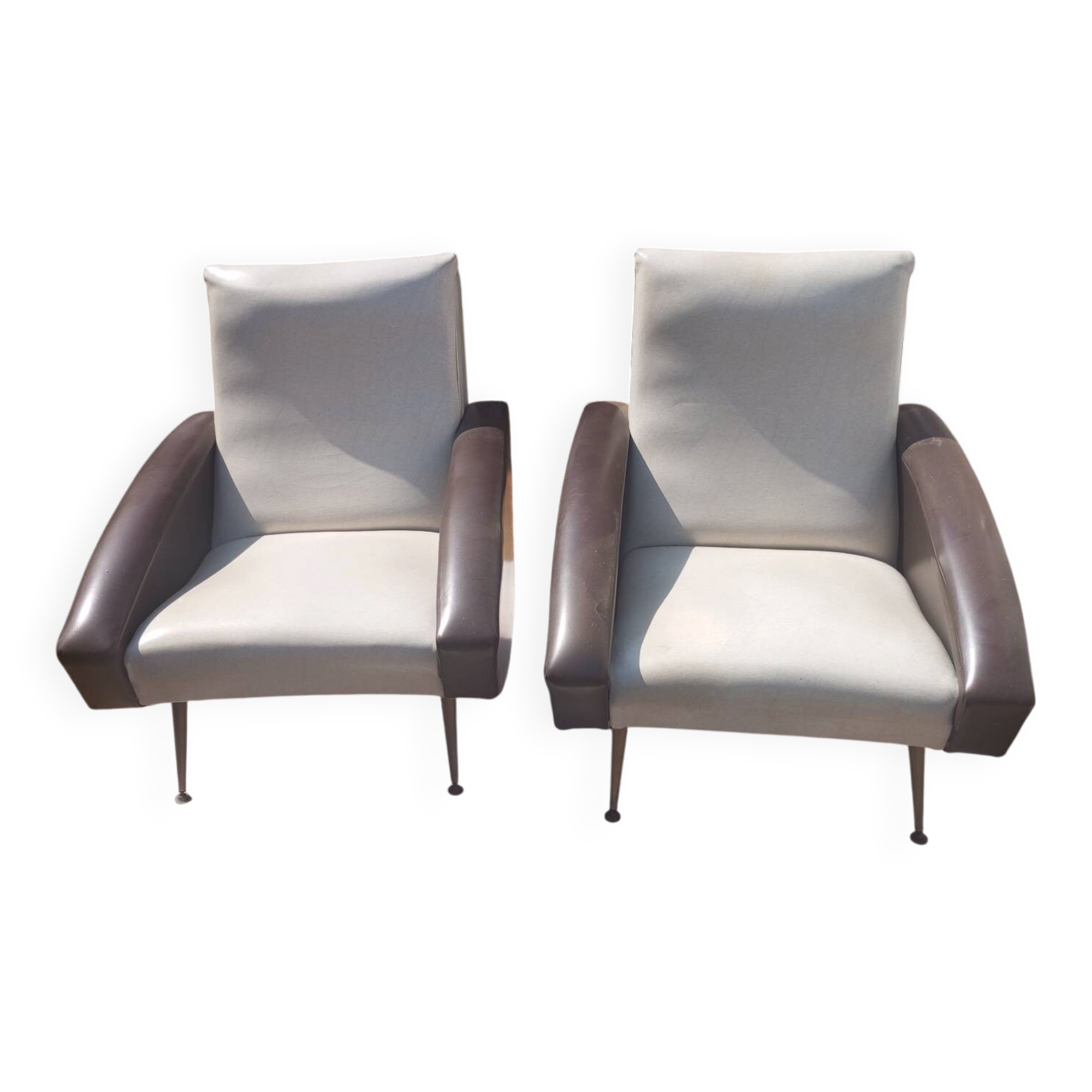 Paire du Fauteuil vintage