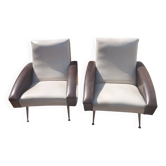 Paire du Fauteuil vintage