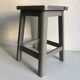 Tabouret cerclé assise formica des années 50