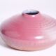 Decorative vase signed terracotta vintage design