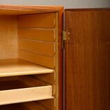 Børge Mogensen 'China' Cabinet (Model 232) in teak and brass, FDB Møbler Denmark