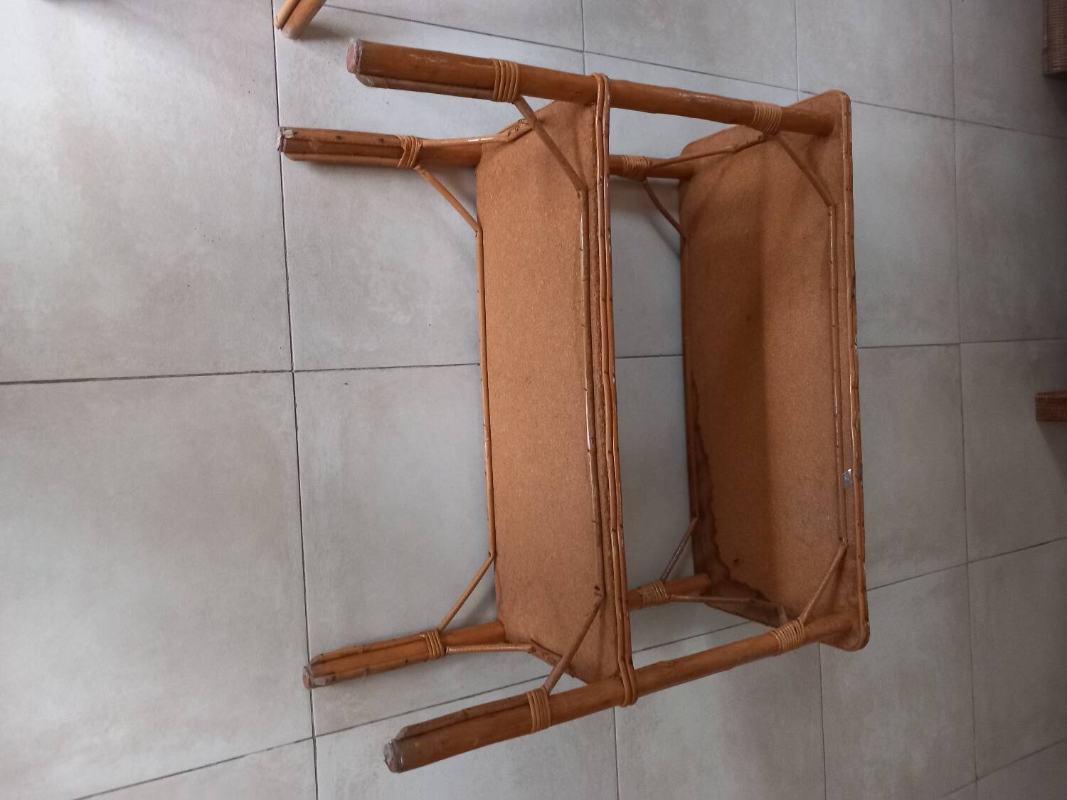 Vintage Rattan Consoles