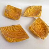 Set of 4 ceramic bowls Verceram France