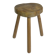 TRIPOD STOOL in WALNUT