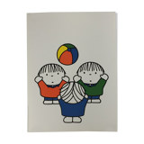 Illustration poster (3 boys) by Dick BRUNA, 1990.