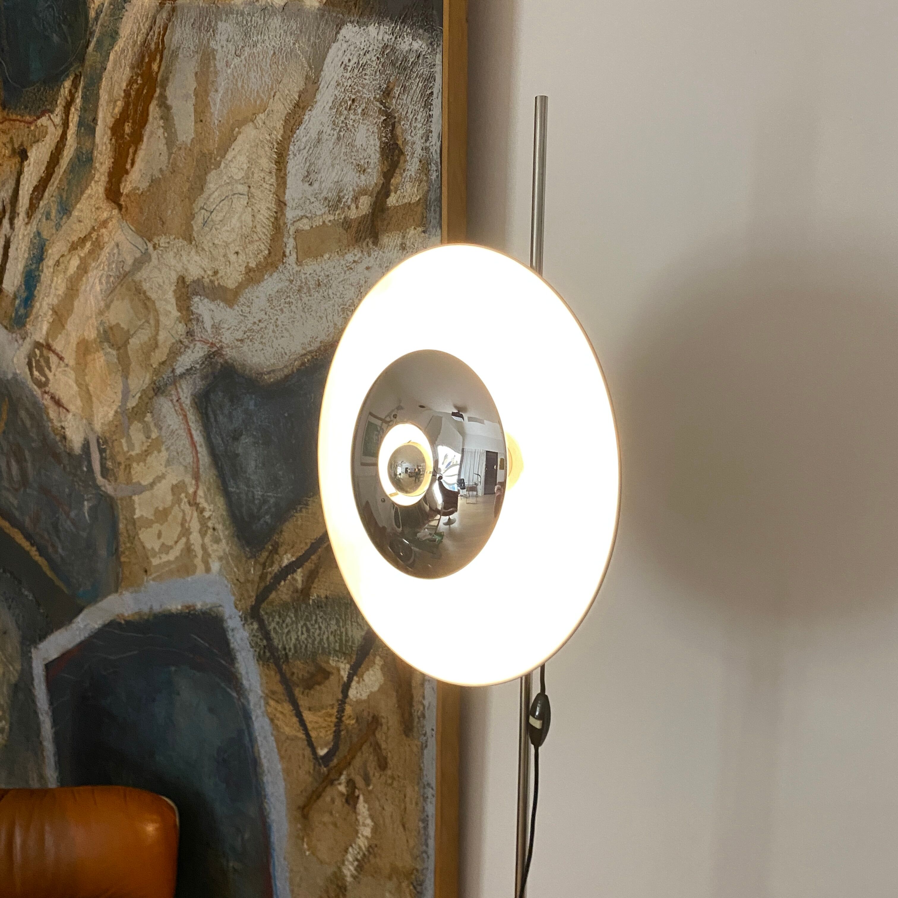 Space age floor lamp by Enrico Tronconi. Italy 1969