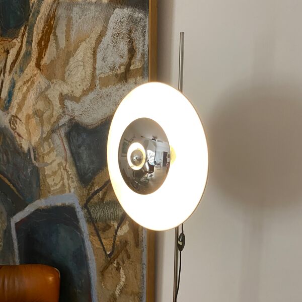 Lampadaire space age de Enrico Tronconi. Italie 1969