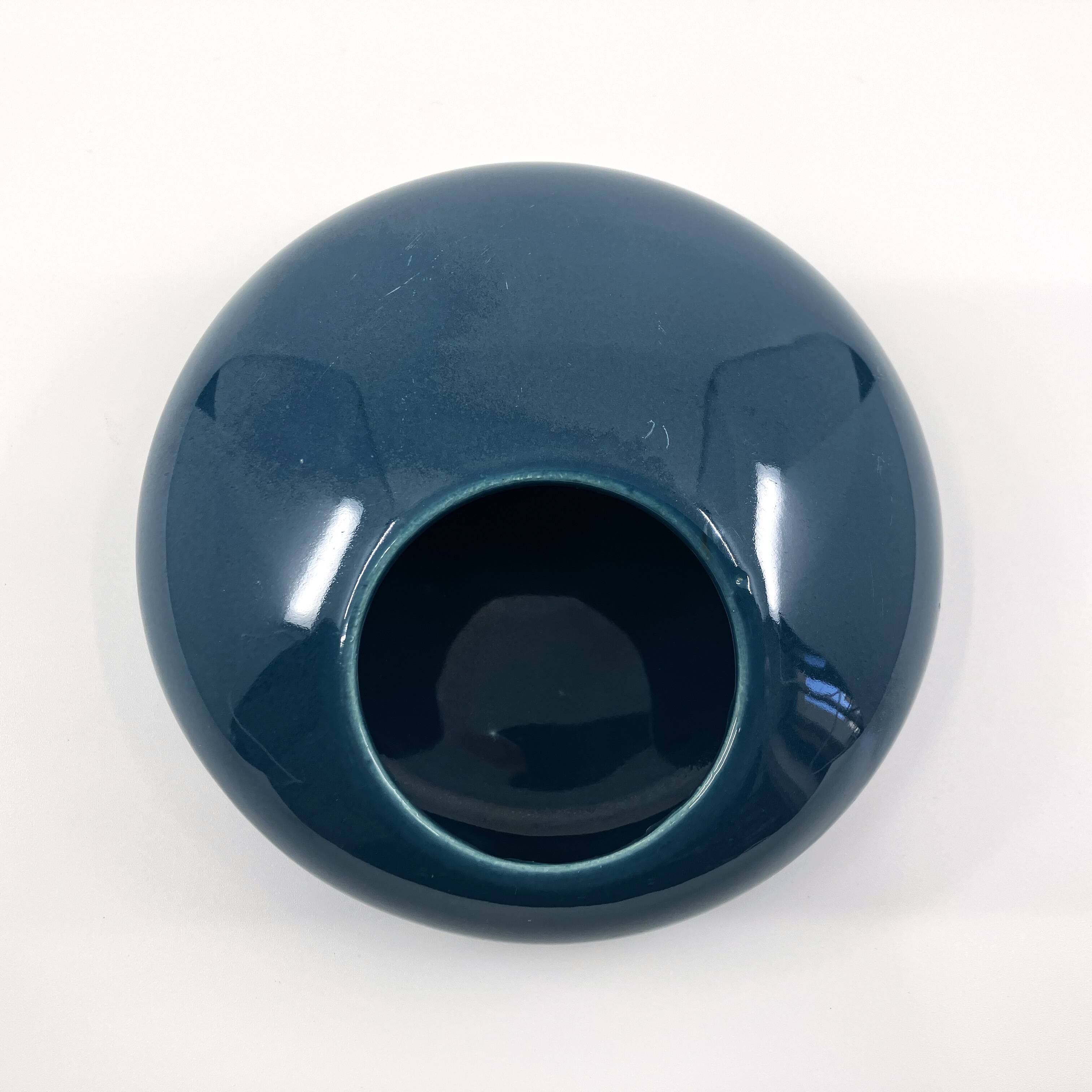 Ceramic vase/ashtray/empty tray • cera sapa • space age 1970 • france