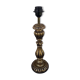 Pied de lampe en résine doré