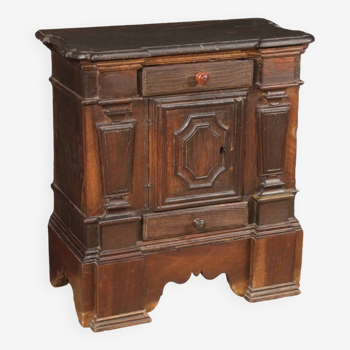 Petit meuble en bois de style Louis XIV