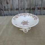 Compotier with floral decor brown longchamps