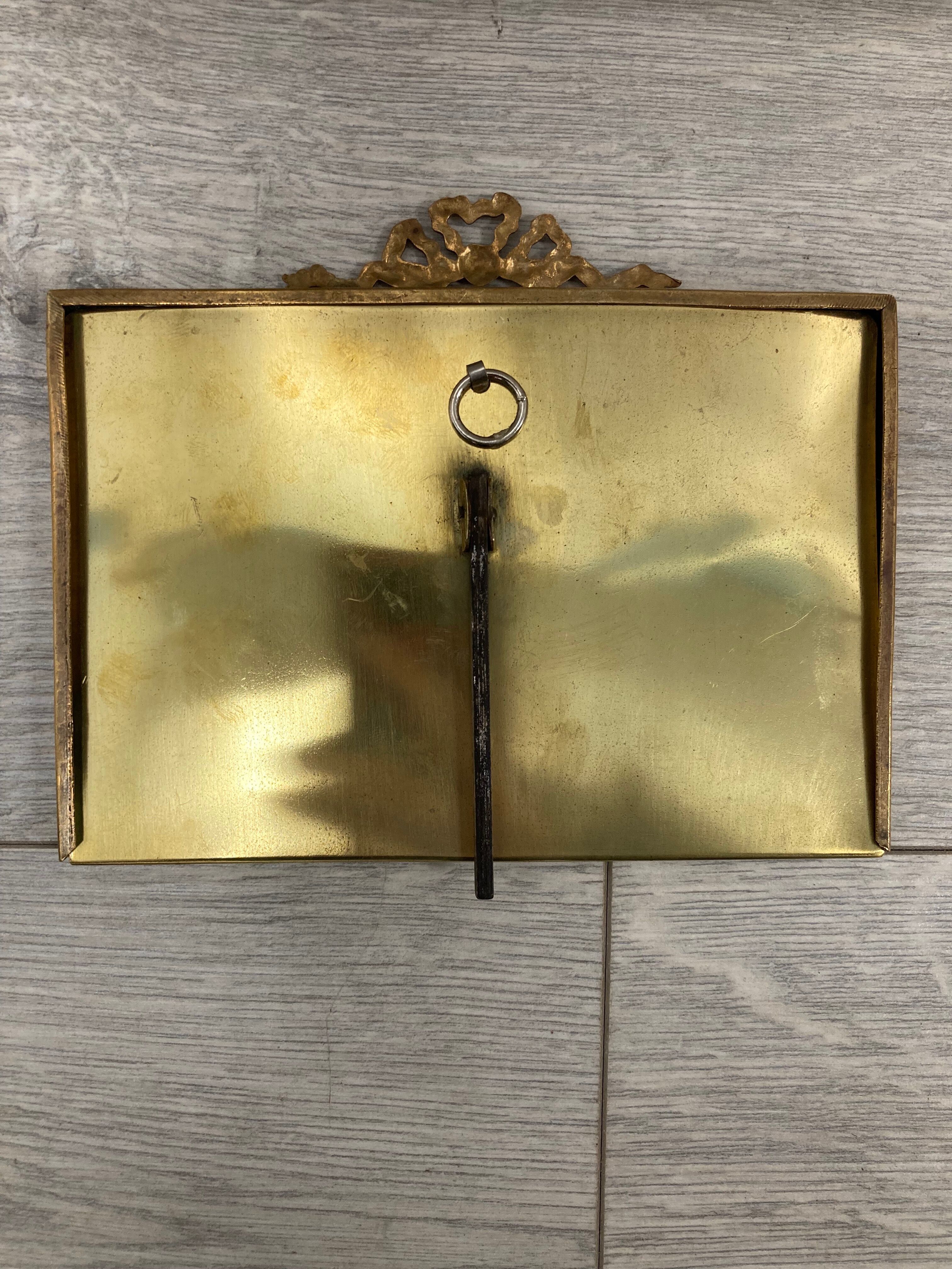 Vintage brass frame