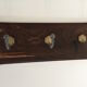 School coat hanger with 3 hooks