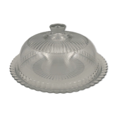 Bell with cakes or cheeses in molded press xxe with dish