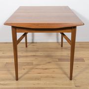 Table à manger en teck extensible du milieu du siècle Everest, années 1960