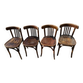Set of 4 bistro chairs