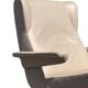 Archi armchair in beige leather by Pierre Paulin - Ligne Roset Edition