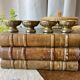 4 small bronze cups