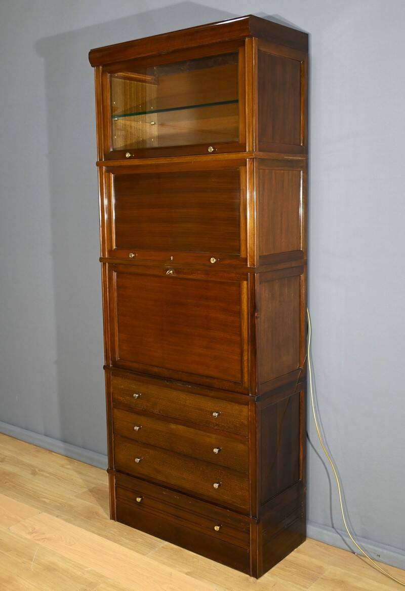 Modular Mahogany Furniture, Maison Martin Dupuis – 1970