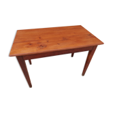 Vintage walnut bistro table 1960s