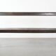 Banc de hall anglais antique du début du 19e siècle en chêne