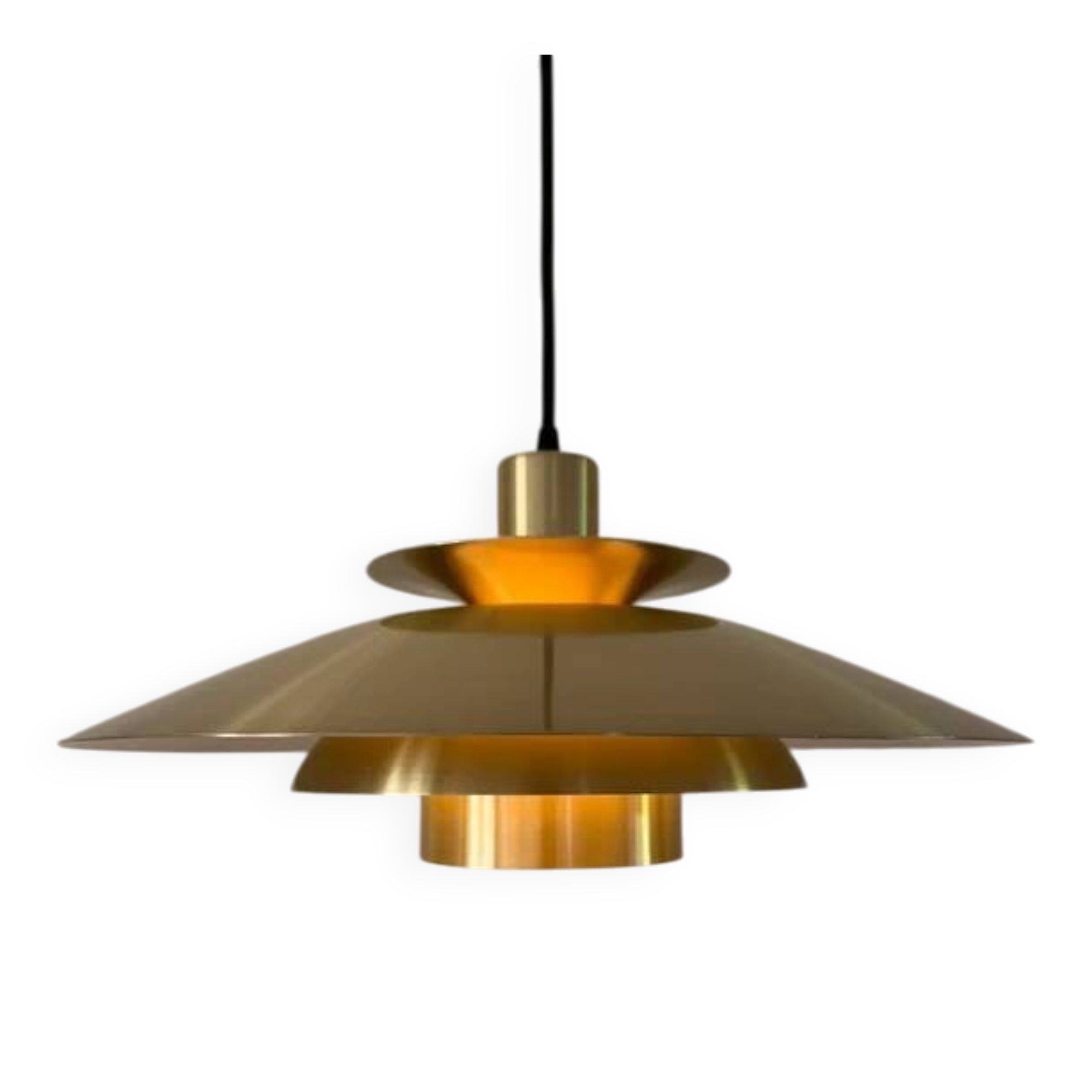 Vintage Frandsen 3012 in brass - Danish design lamp