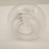 small glass decanter with its handle and spout