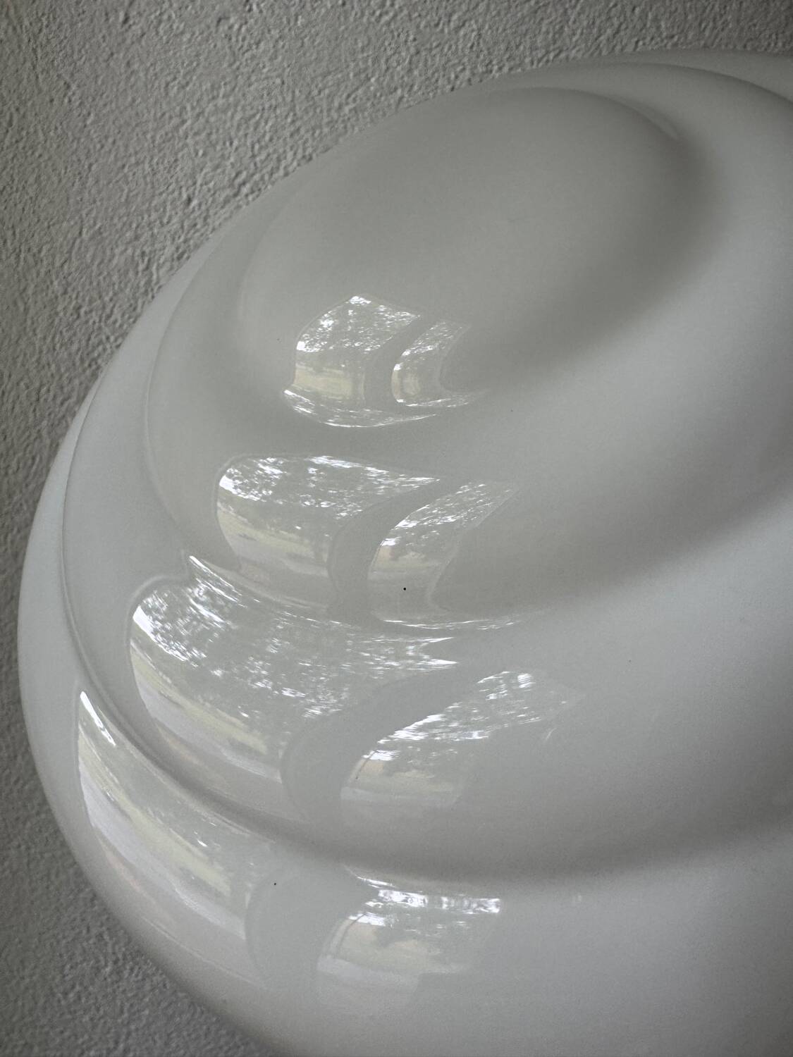 Plafonnier opaline Art Déco