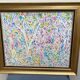 Oil painting signed armand bouvier fauvism style walkers ss le bois