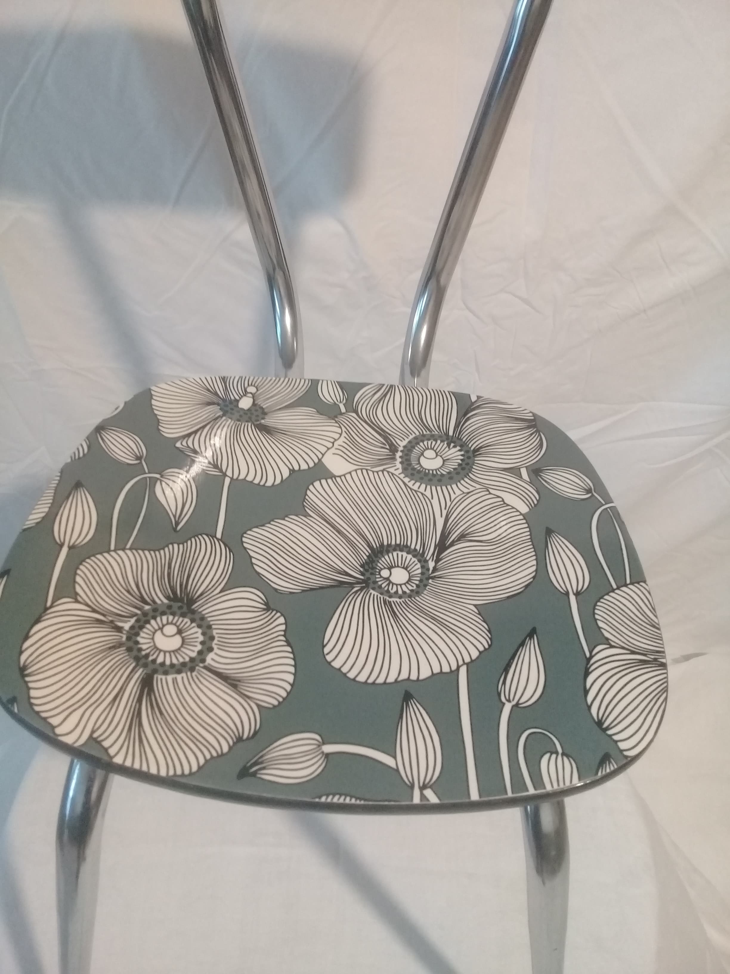 4 restyled formica chairs