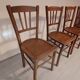 Set of 4 vintage bistro chairs