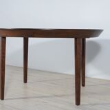 Mid-Century Rosewood Extendable Table by Ole Hald for Gudme Møbelfabrik, 1970s