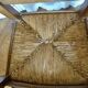 Pair of straw chairs 19th