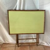 Rattan side table, 1900, Napoleon III style,