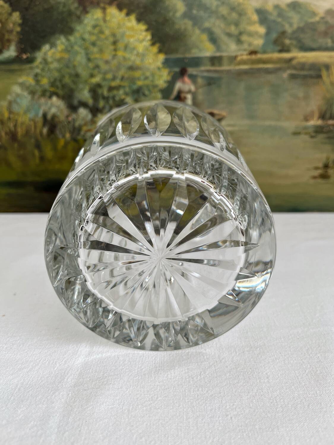 Saint Louis cut crystal water pitcher