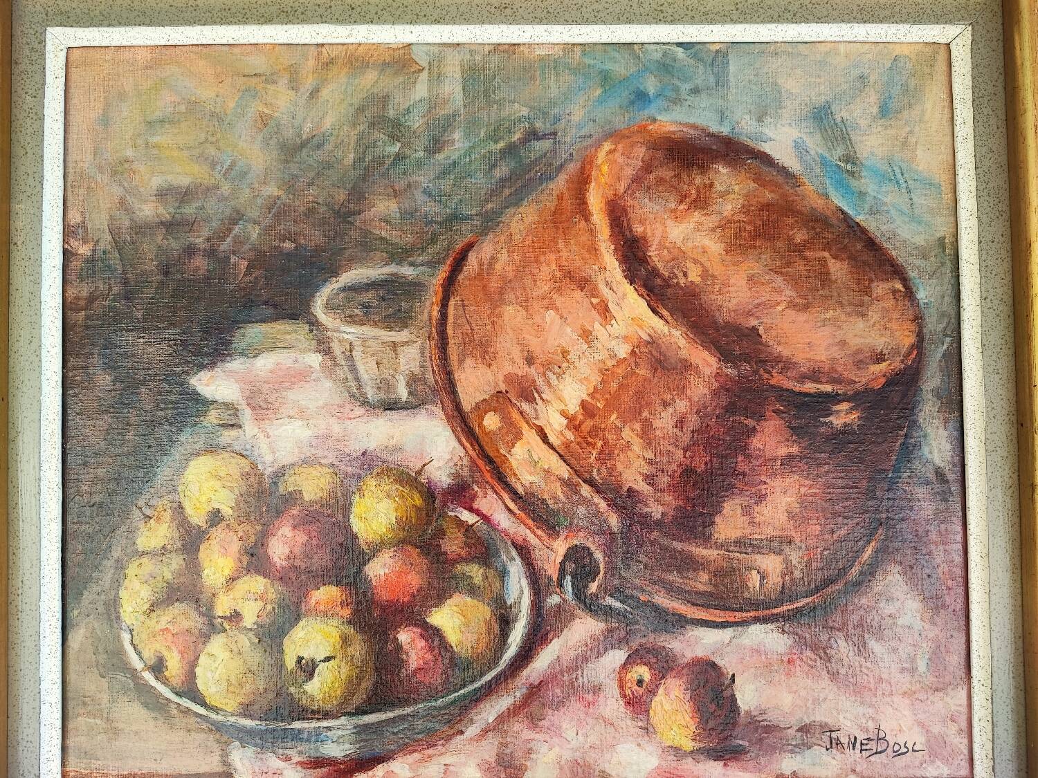 Oil painting - still life by Jane Bosc