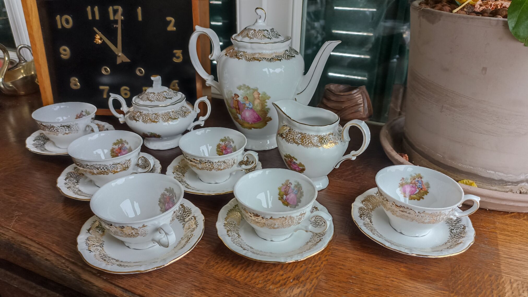 Winterling Scharzenbach coffee service for 6 people