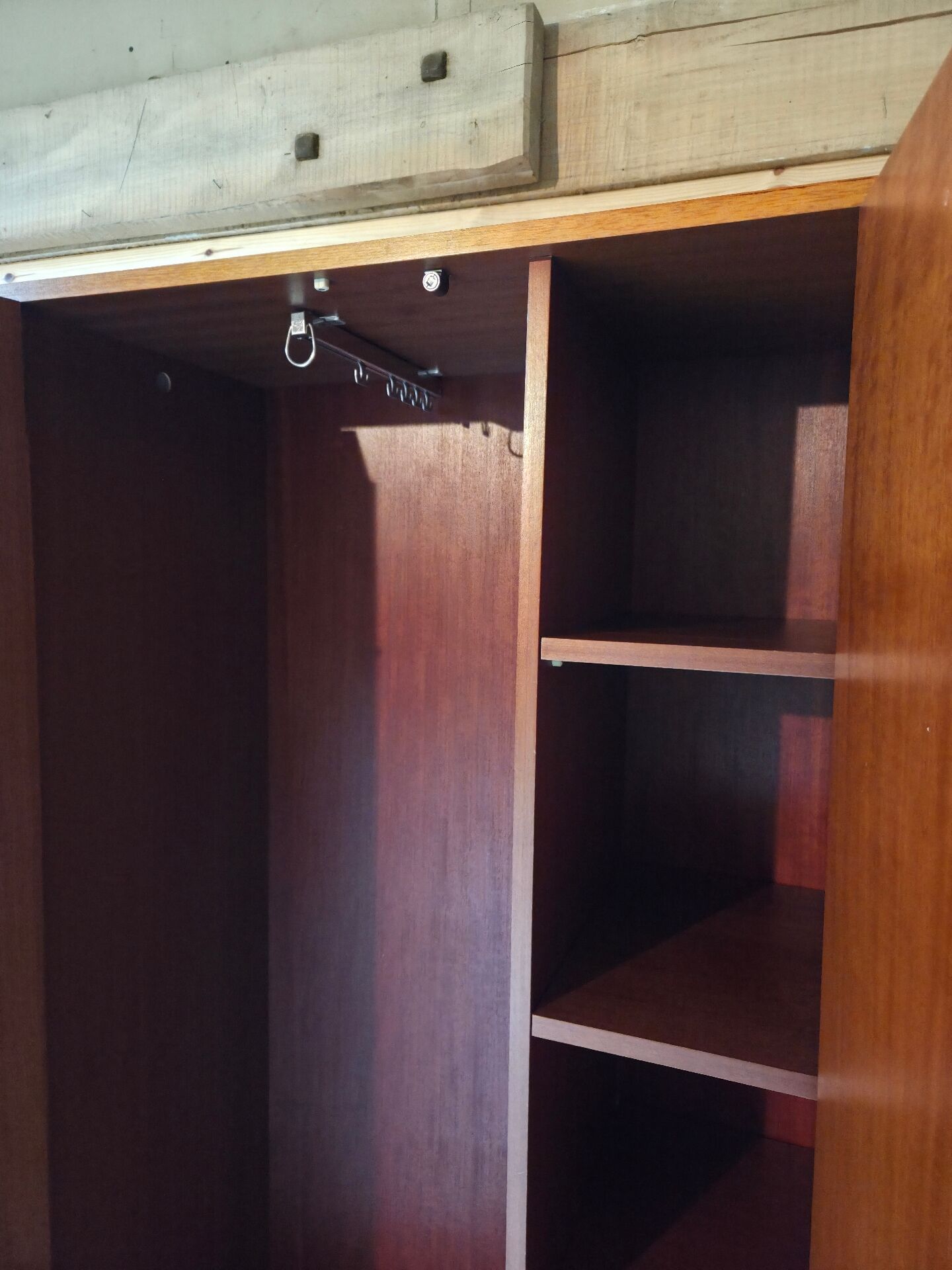 Teak wardrobe
