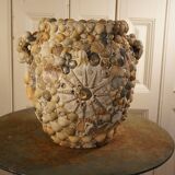 Coastal Shell Vase