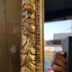 Golden mirror, francesca model 175 x 55 cm
