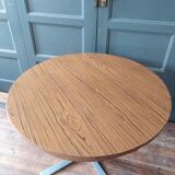 Vintage round table with extensions 1970