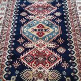 Tapis d'orient bleu nuit 160x320 cm